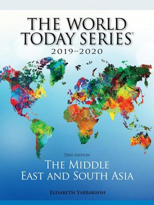 cover image of The Middle East and South Asia 2019-2020